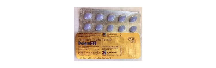 DELTA Sildenafil (Виагра) 25 мг 10 таб